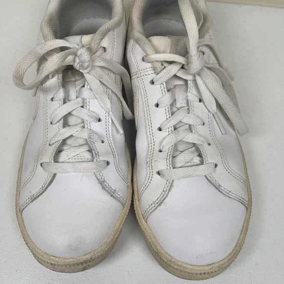 Nike Court‎ Royale White Leather Sneakers Women's Size 8.5 Athletic Shoes - Picture 3 of 6